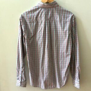 Johnnie-O Plaid Button-Down Shirt | Men's XL | Red Blue White Check | EUC
